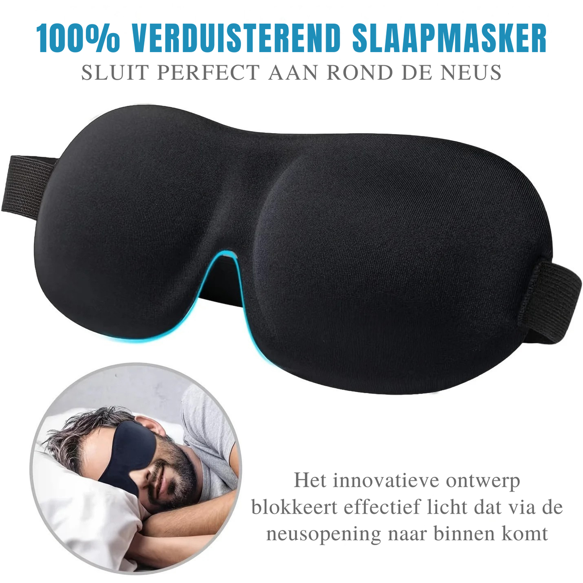 Luna 3D Slaapmasker