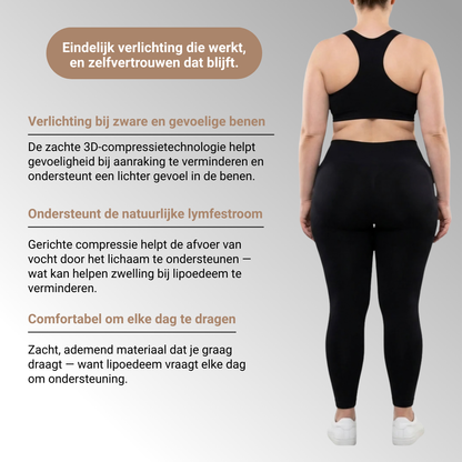 NOVA | 3D Compressie Legging voor Lipoedeem Comfort