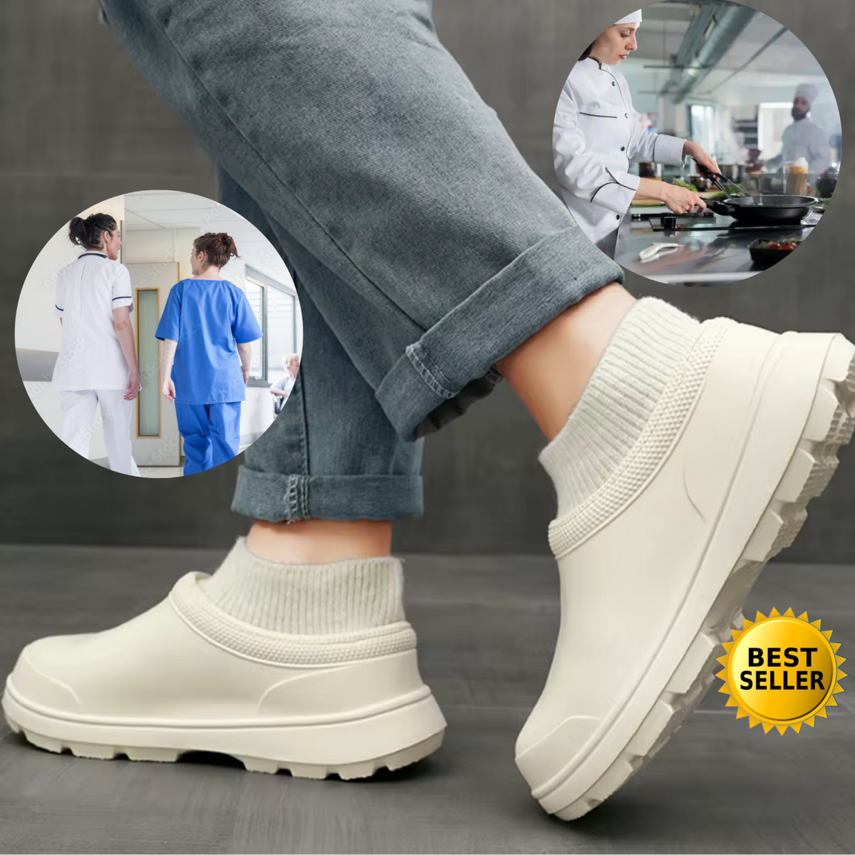 Iris Comfy Sock Clogs
