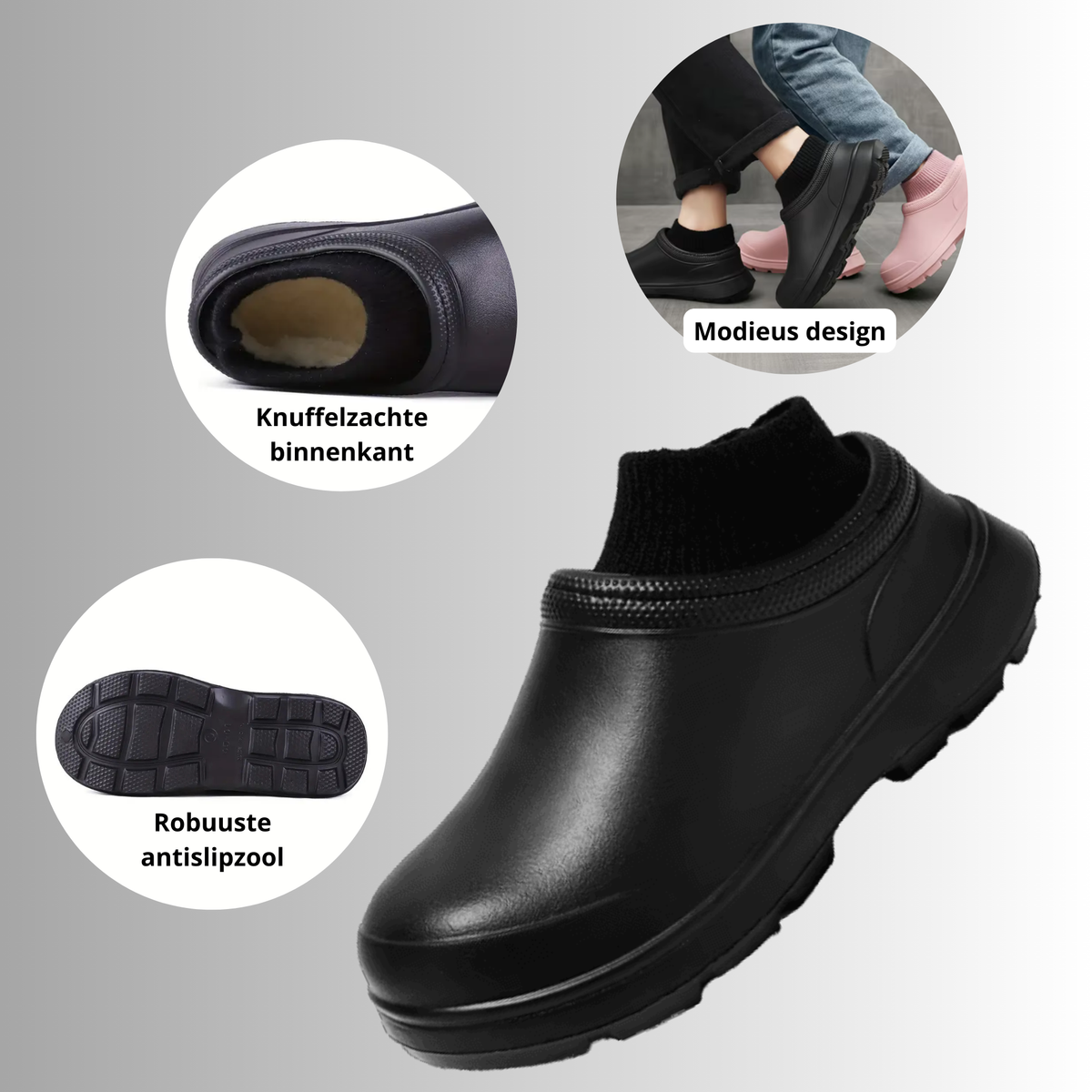 Iris Comfy Sock Clogs