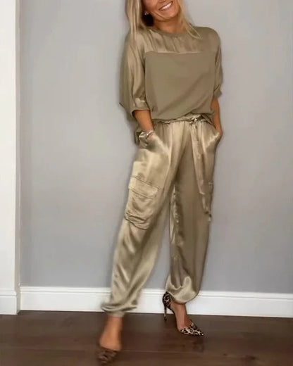 Angel Elegante Satijnen Set