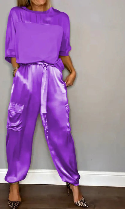 Angel Elegante Satijnen Set