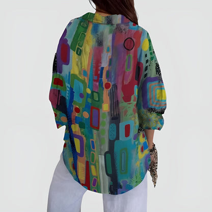 Annika Kunstprint Blouse